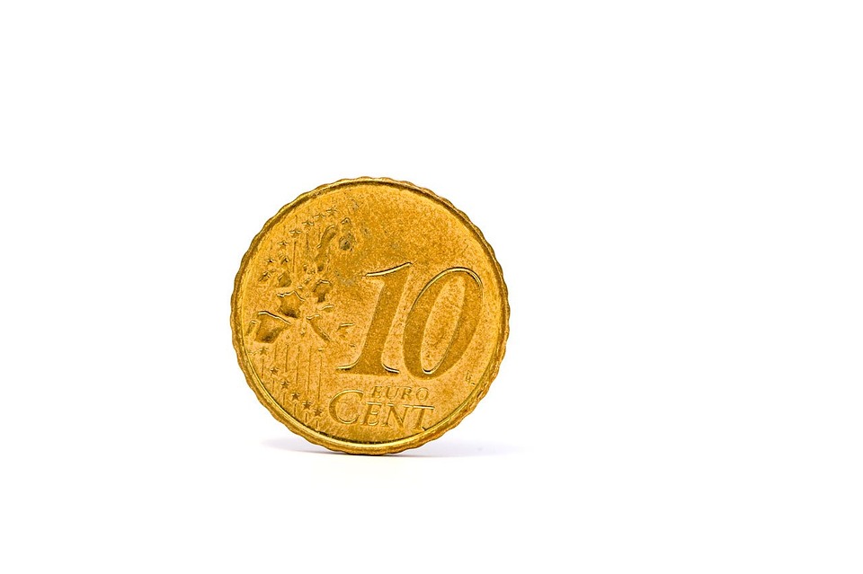 euro desetník