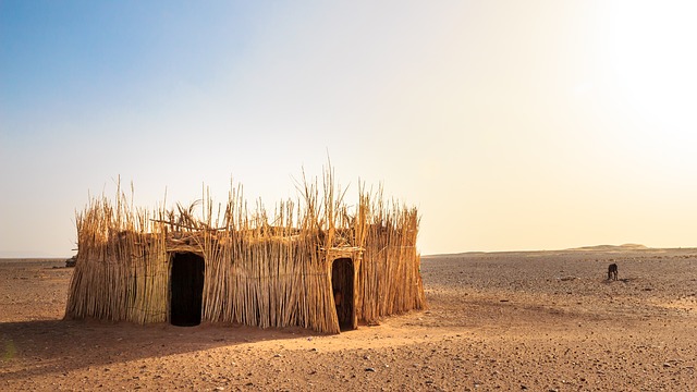 pouštní domek