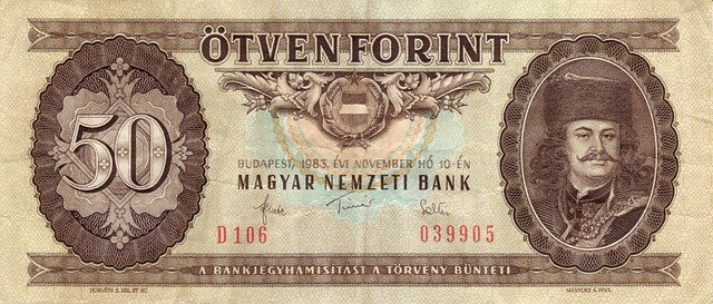 maďarská bankovka